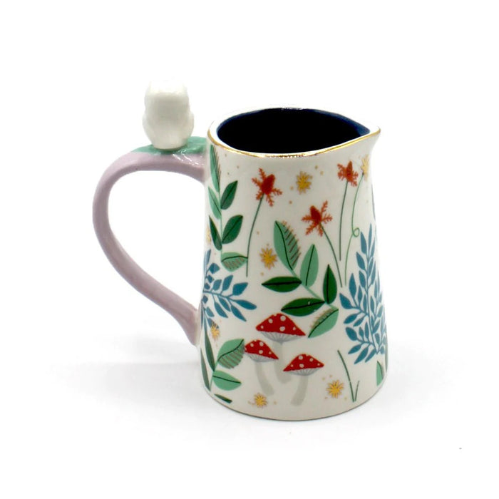 House of Disaster Secret Garden Owl Jug