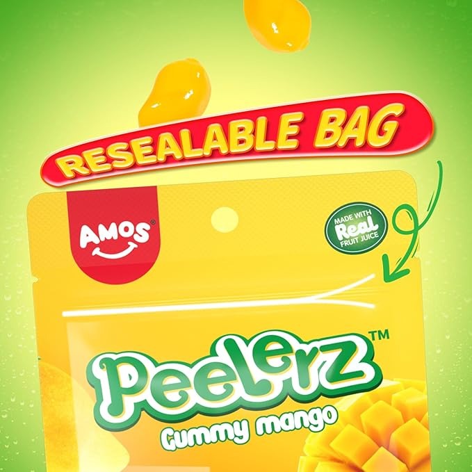 Amos Peelerz Mango Gummy (1020g)