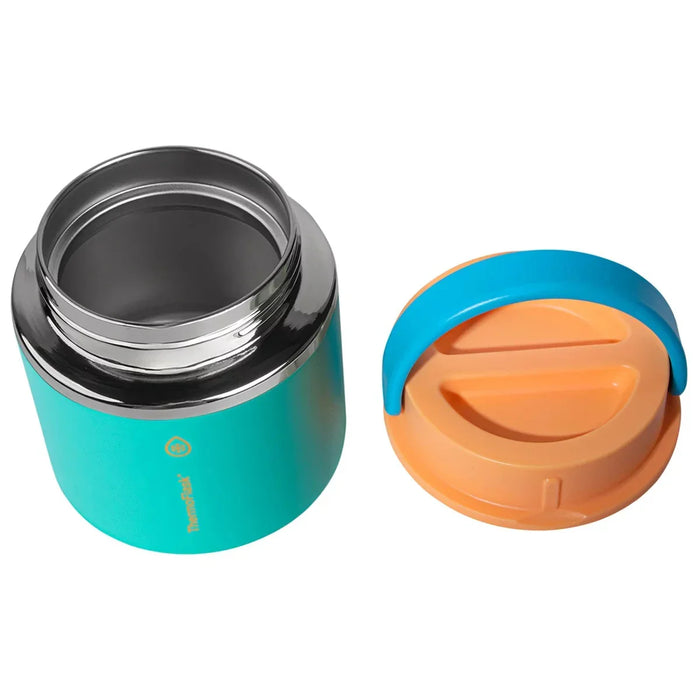 ThermoFlask Insulated Food Jar in Blue & Green Colour - 2 Pack (590ml)