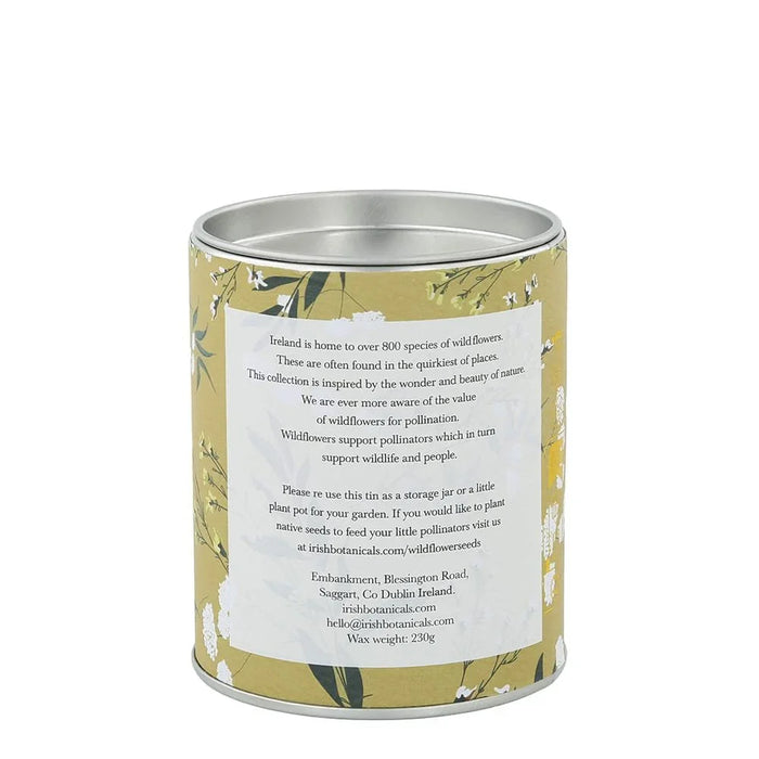 Irish Botanicals Chamomile & Bay Leaf Tin Candle (9cm) - LemonSalt