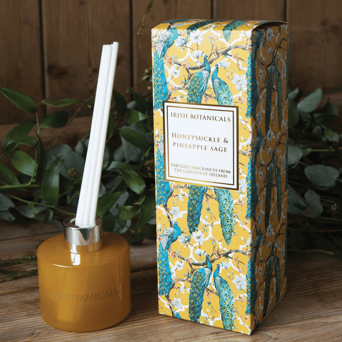 Irish Botanicals Reed Diffuser - Honeysuckle And Pineapple Sage | {{ collection.title }}