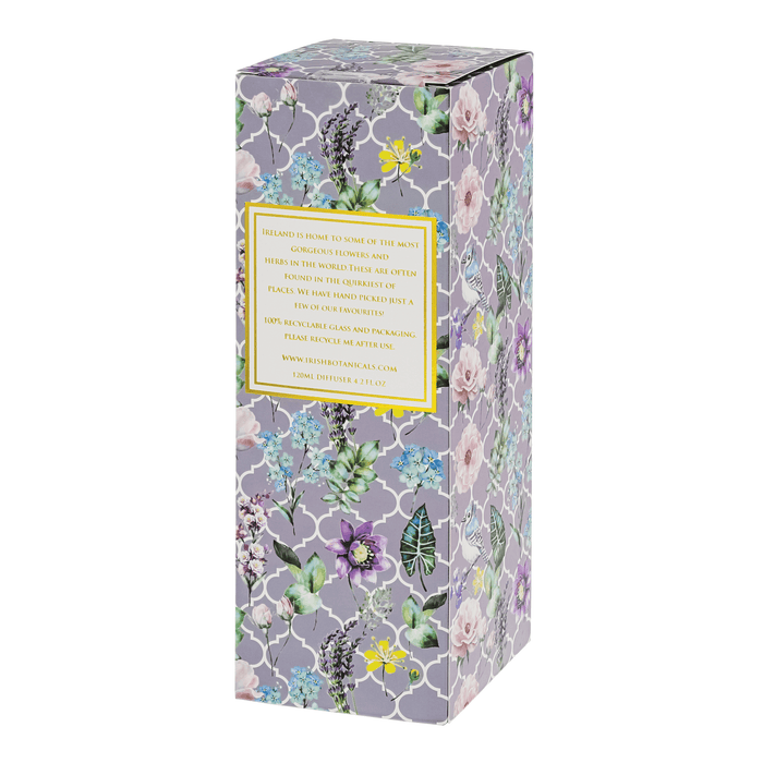 Irish Botanicals Reed Diffuser - Lavender And Black Peppermint