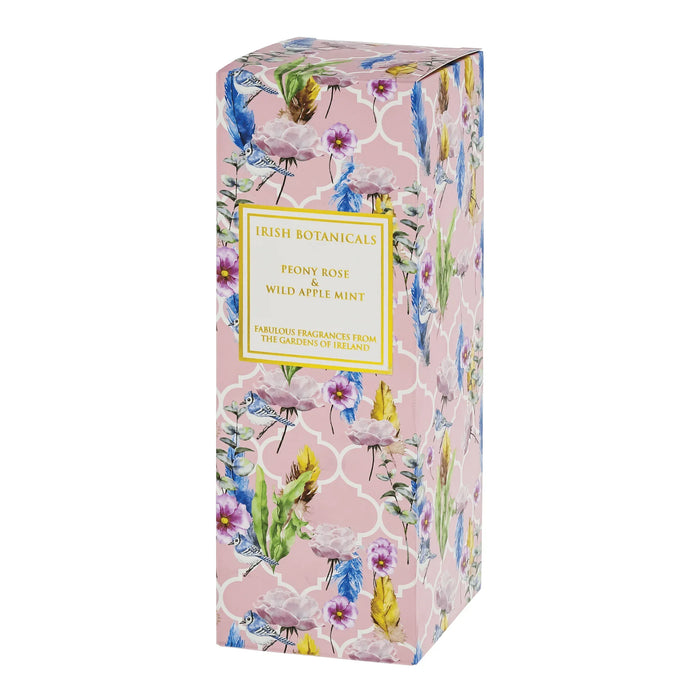 Irish Botanicals Reed Diffuser - Peony And Wild Apple Mint