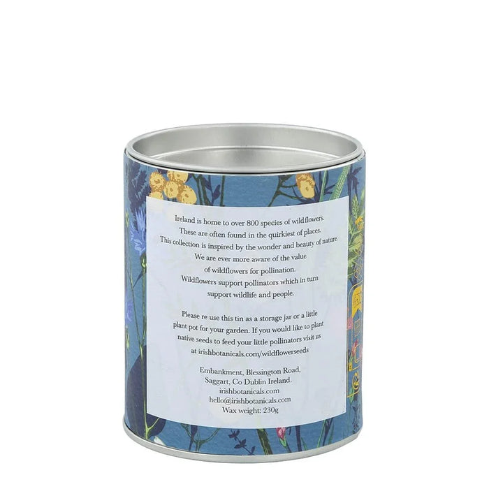 Irish Botanicals Rosehip & Bramble Leaf Tin Candle (9cm) - LemonSalt