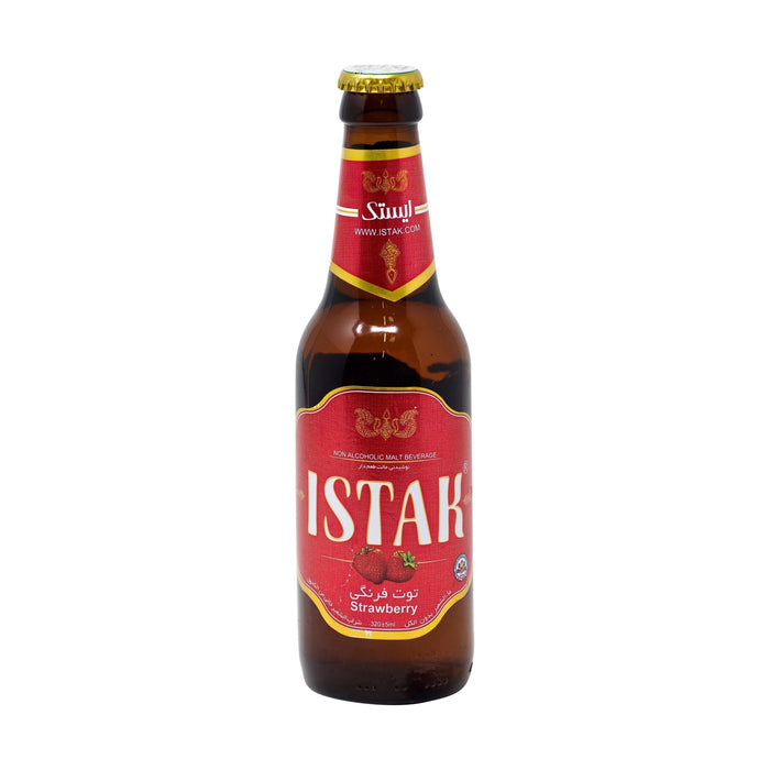Istak Malt Beverage - Strawberry Flavour (320ml)