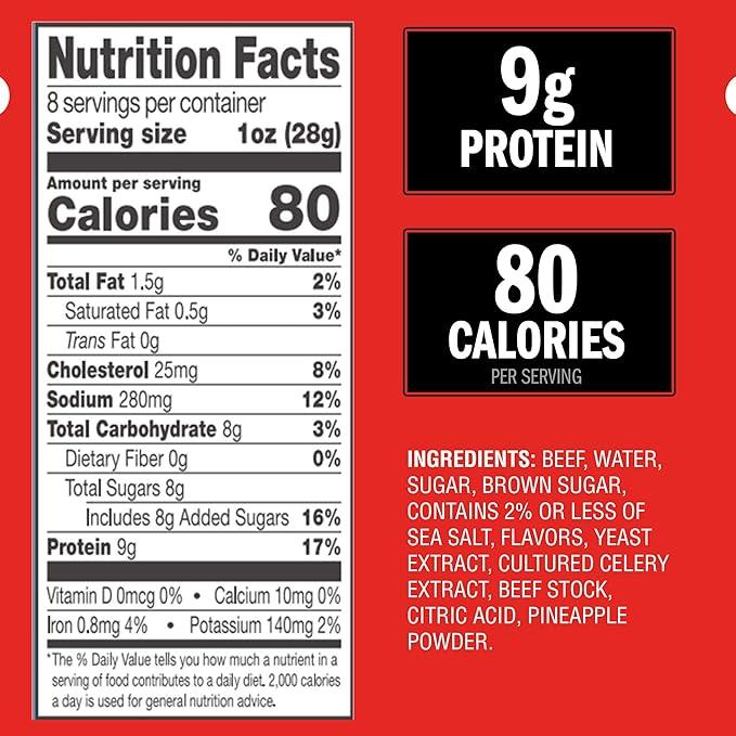 Jack Link's Sweet & Hot Beef Jerky (300g) - LemonSalt