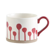 Japanese Style Ceramic Coffee Mug‚Äö Red Balloons