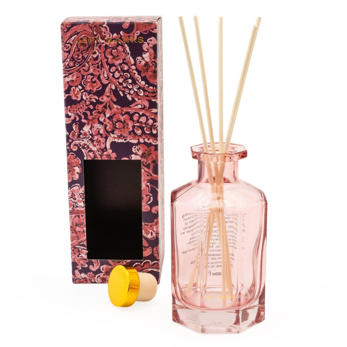 Jeff Banks Reed Diffuser Jaipur With Kashmir Pear and Fig Scent (200ml) - Pink