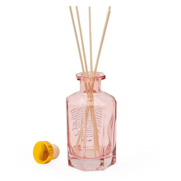 Jeff Banks Reed Diffuser Jaipur With Kashmir Pear and Fig Scent (200ml) - Pink