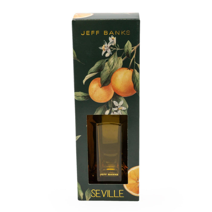 Jeff Banks Reed Diffuser Seville with Orange blossom Musk Scent (200ml) - Orange