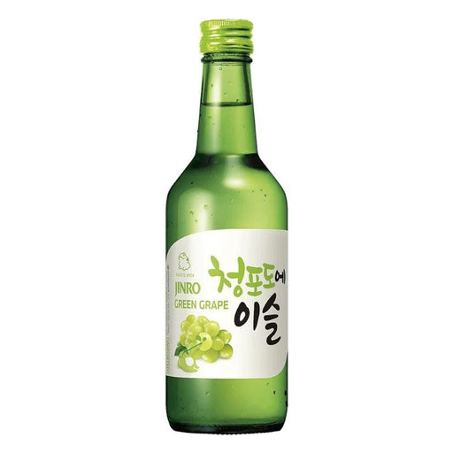 Jinro Chamisul Soju - Green Grape (350ml) - LemonSalt