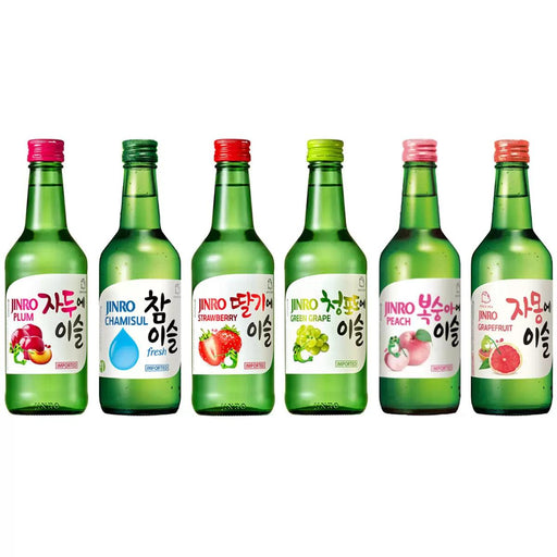 Jinro Soju Assorted (6x350ml) - LemonSalt