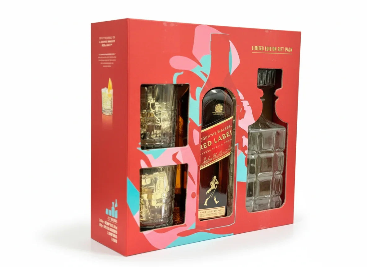 Johnnie Walker Red Label Limited Edition Gift Pack | Buy Online UK