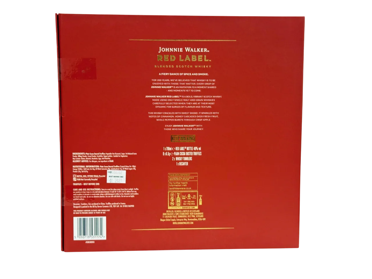 Johnnie Walker Red Label Limited Edition Gift Pack | Buy Online UK