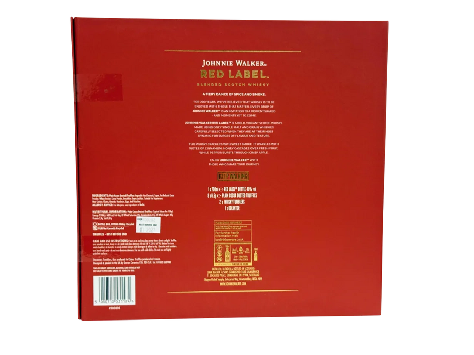 Johnnie Walker Red Label Limited Edition Gift Pack - LemonSalt