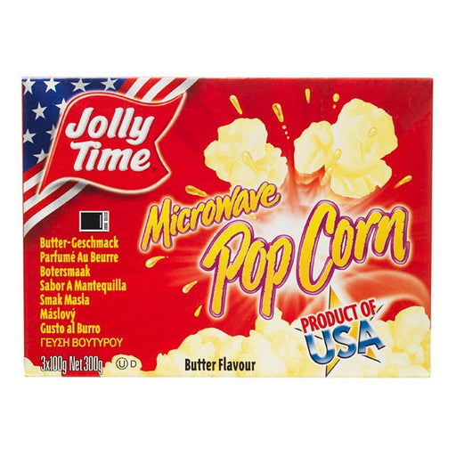 Jolly Time Microwave Butter Popcorn (3x100g) | {{ collection.title }}