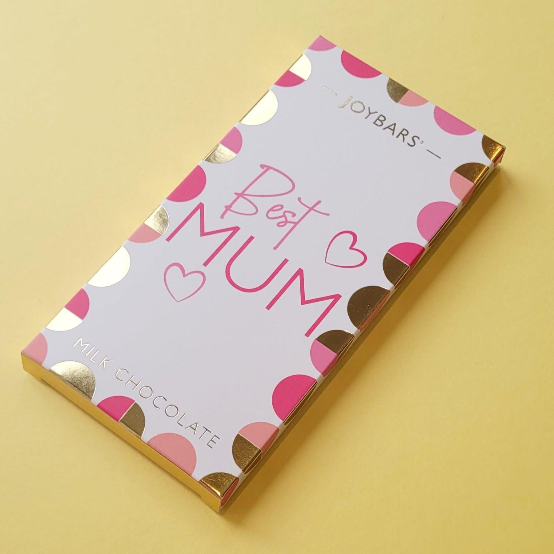 Joybars Best Mum Milk Chocolate Bar (80g) - LemonSalt