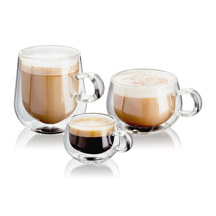 Judge UK Double Walled Glassware – 2 Piece Espresso Glass Set (75ml) - LemonSalt