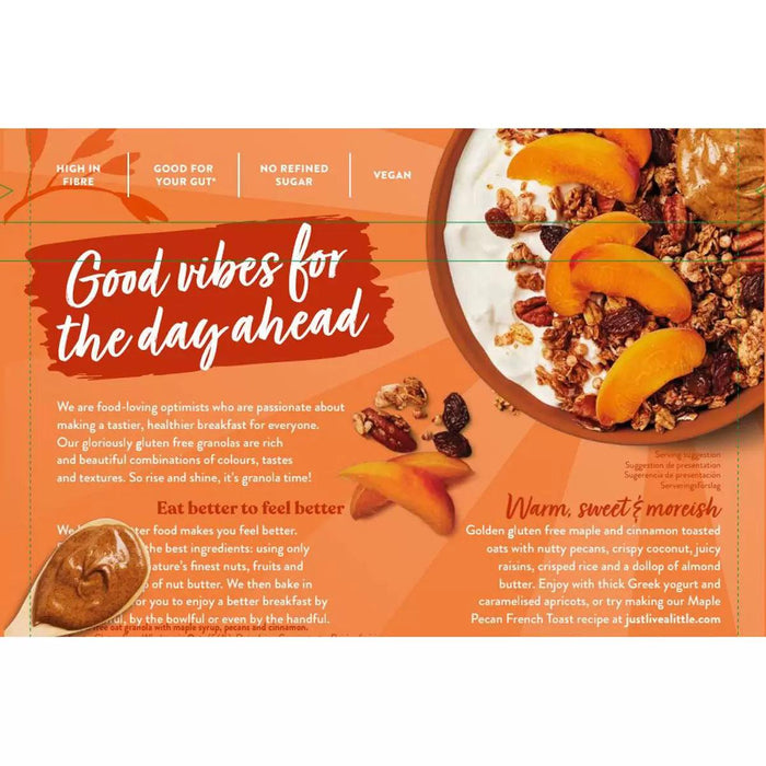Just Granola Maple and Toasted Pecan Granola (1.2kg) - LemonSalt