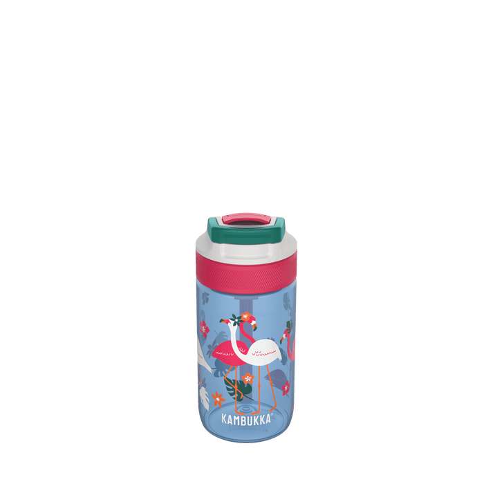 Kambukka Lagoon Kids Water Bottle 400 ML - Blue Flamingo