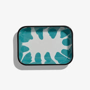 Kapka - A Little Colour Big Enamel Meze Plate - Turquoise Green (16cm)
