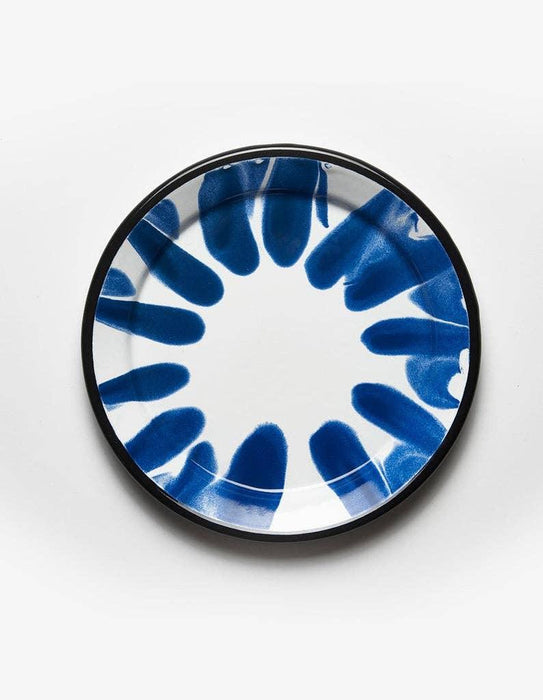 Kapka - A Little Colour Enamel Plate: Turquoise Green (12cm) - LemonSalt