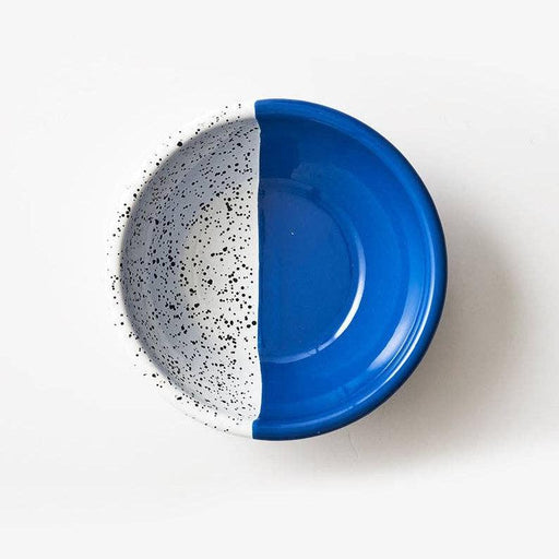Kapka - Mind-Pop Enamel Big Salad Bowl - Cobalt Blue (26cm) - LemonSalt