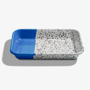 Kapka - Mind-Pop Enamel Serving Tray - Cobalt Blue (26cm)