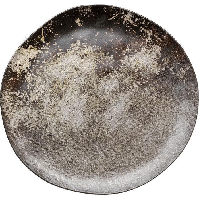 Kare Design - Plate Savannah Brown/Grey Matt 20cm (set of 4)