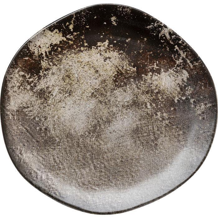 Kare Design - Plate Savannah Brown/Grey Matt 26cm