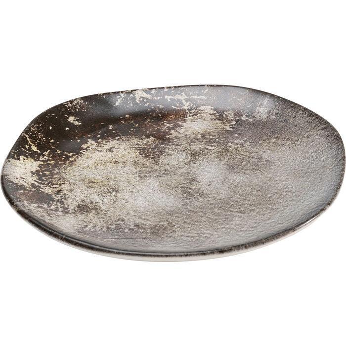 Kare Design - Plate Savannah Brown/Grey Matt 26cm
