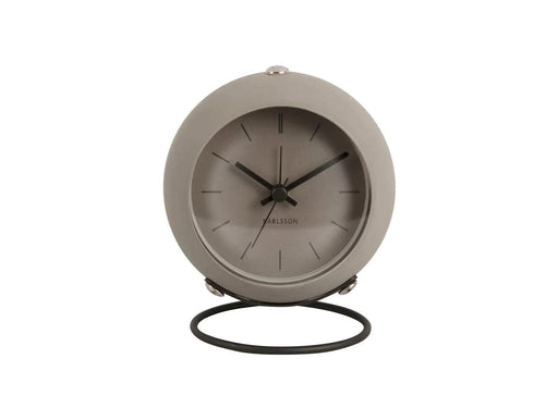 Karlsson Alarm Clock - Nirvana Globe - Warm grey | {{ collection.title }}