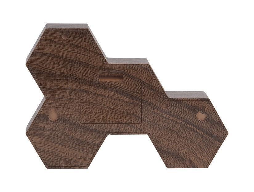 Karlsson Alarm Clock Six In The Mix - Dark wood