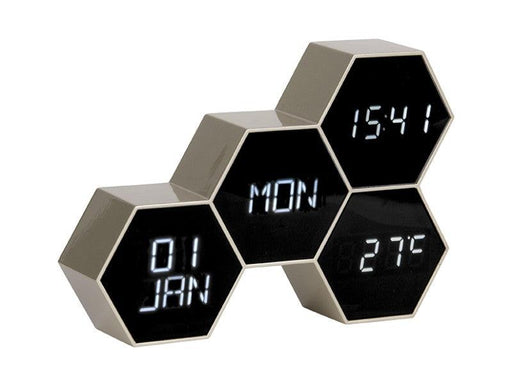 Karlsson Alarm Clock Six In The Mix - Gold | {{ collection.title }}