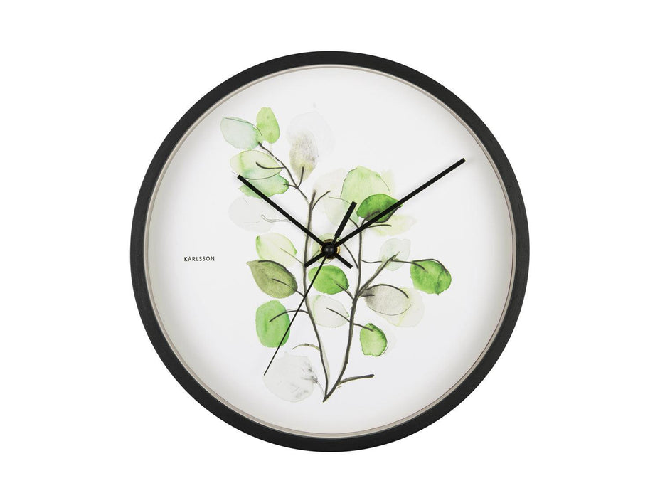 Karlsson Botanical Eucalyptus Wall Clock