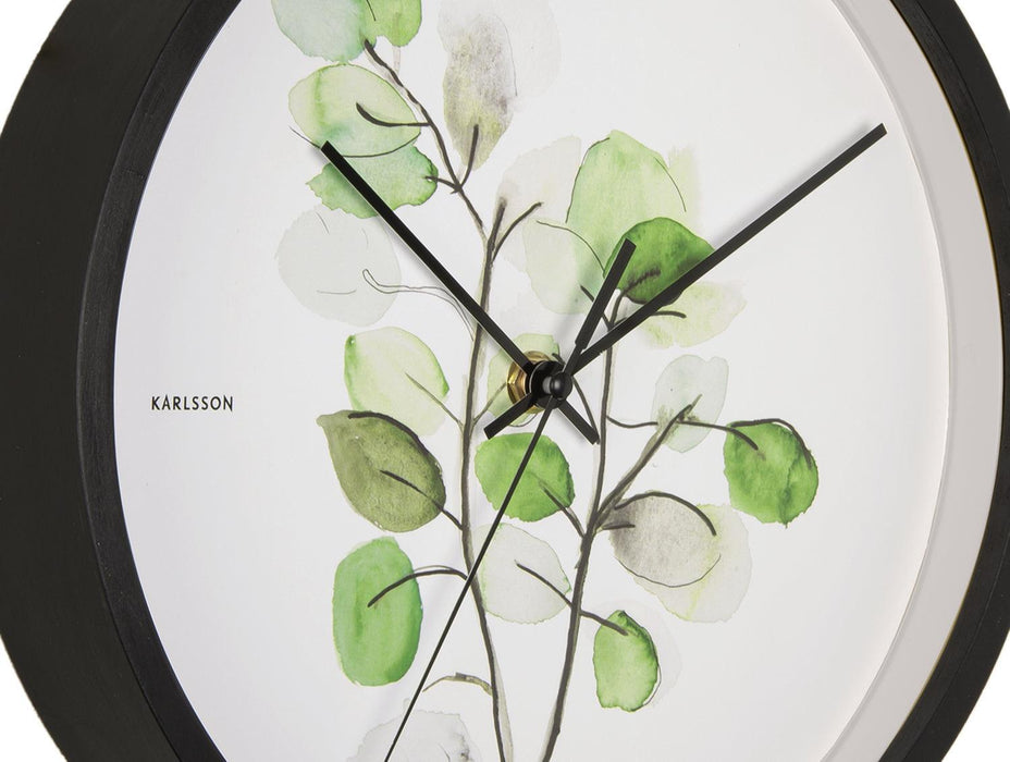 Karlsson Botanical Eucalyptus Wall Clock