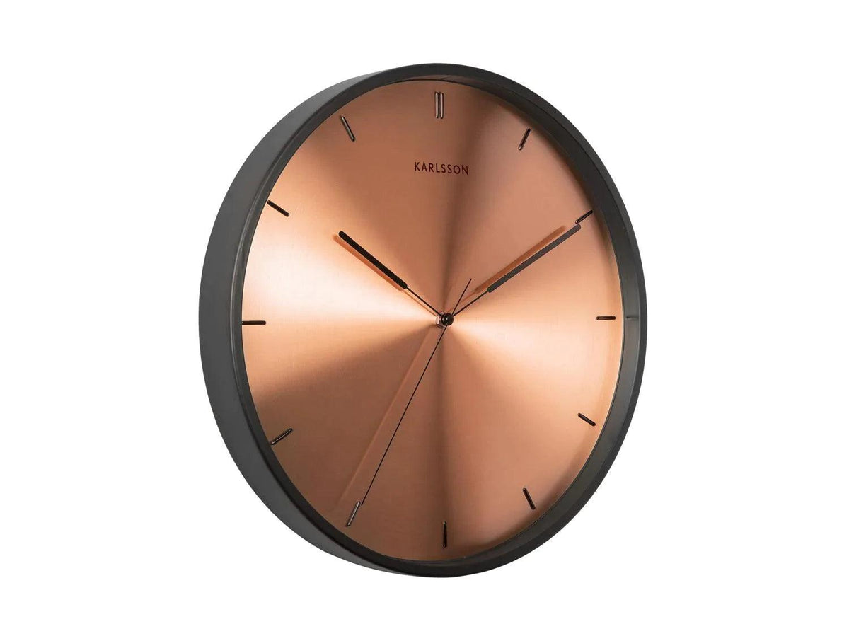 Karlsson 'FINESSE' Wall Clock Copper Clocks Buy Online UK