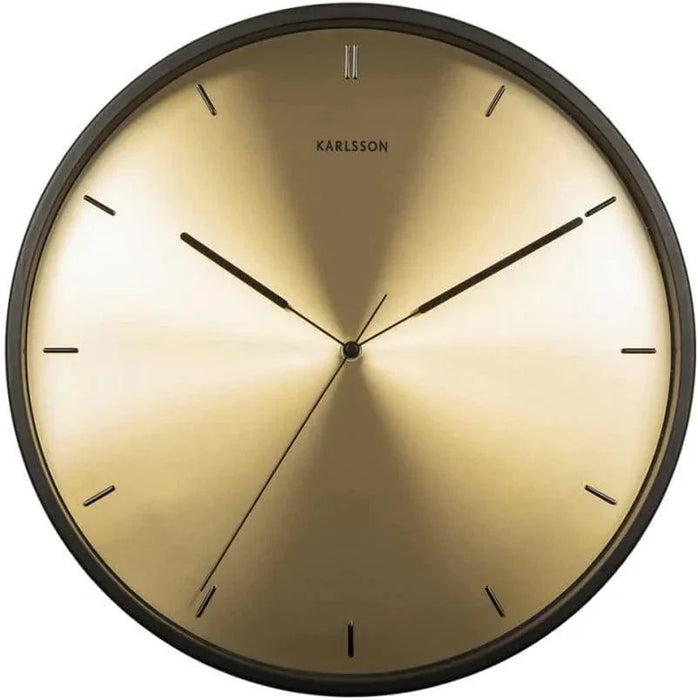 Karlsson 'FINESSE' Wall Clock - Gold