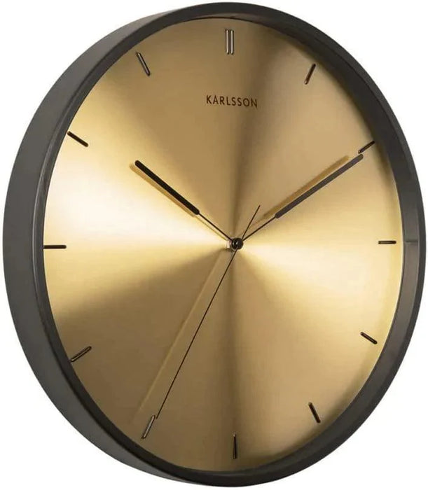 Karlsson 'FINESSE' Wall Clock - Gold
