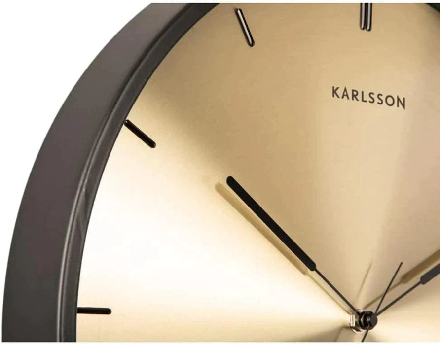 Karlsson 'FINESSE' Wall Clock - Gold