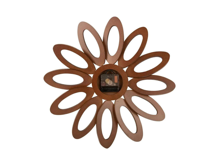 Karlsson Fiore Wall Clock - Dark wood Veneer