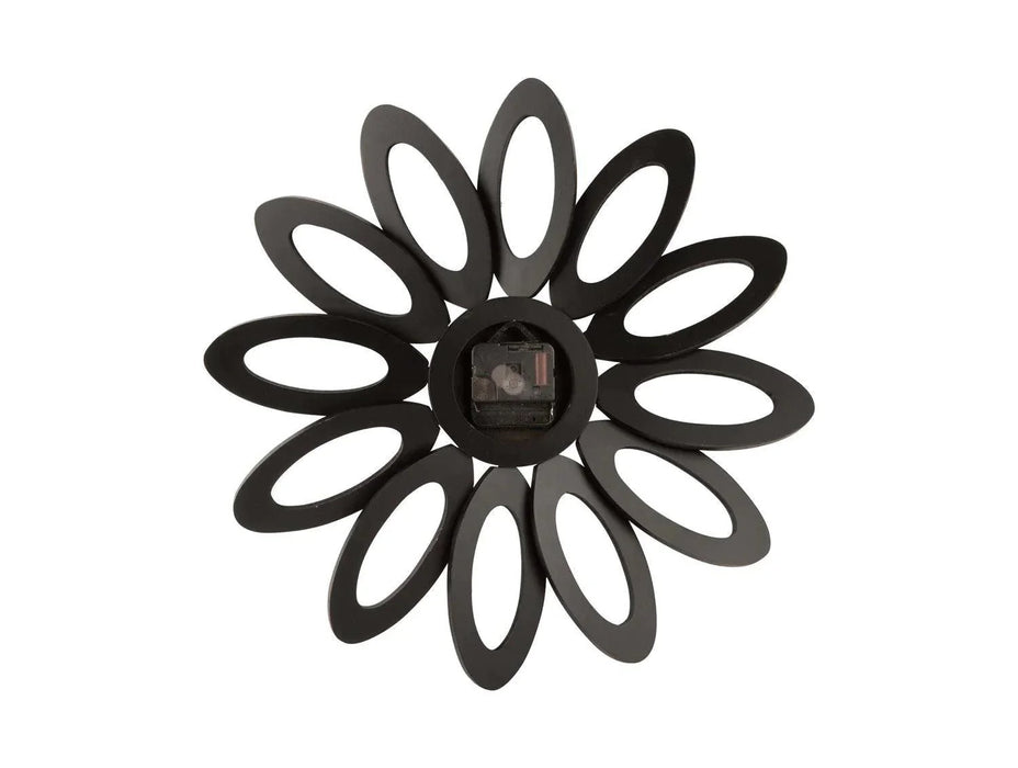 Karlsson Fiore Wall Clock - Veneer Black
