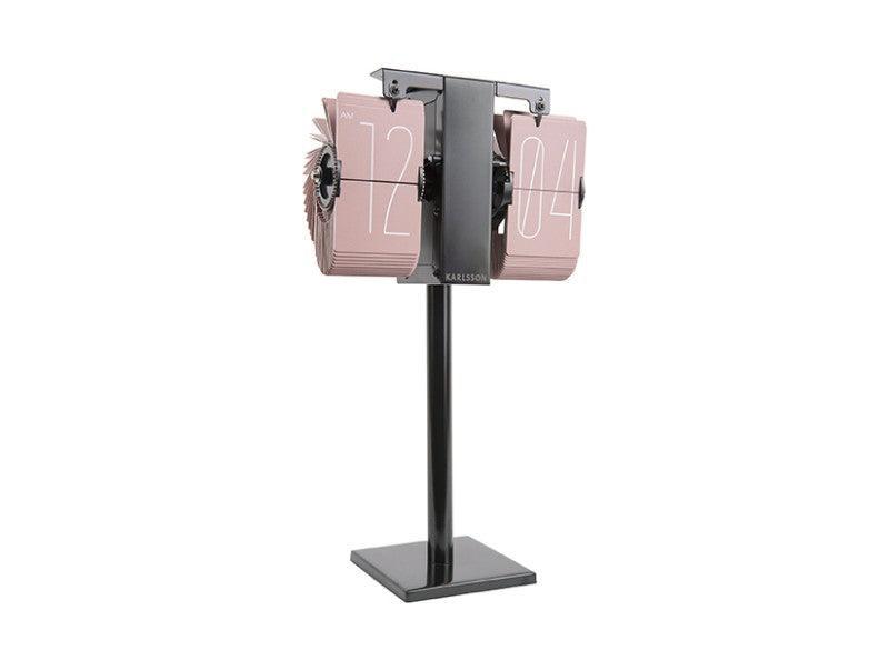 Karlsson Flip Clock No Case Mini  - Faded Pink