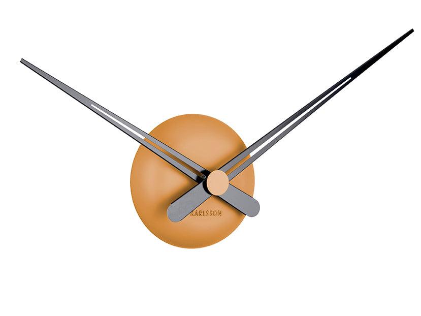 Karlsson LBT Sharp MINI Wall Clock - Caramel Brown | {{ collection.title }}
