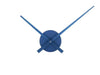Karlsson Little Big Time Mini Wall Clock - Metallic Dark Blue - LemonSalt