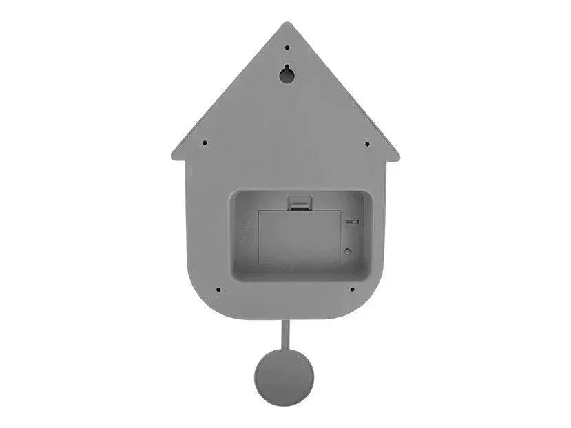 Karlsson Modern Cuckoo Wall Clock - Mouse Grey