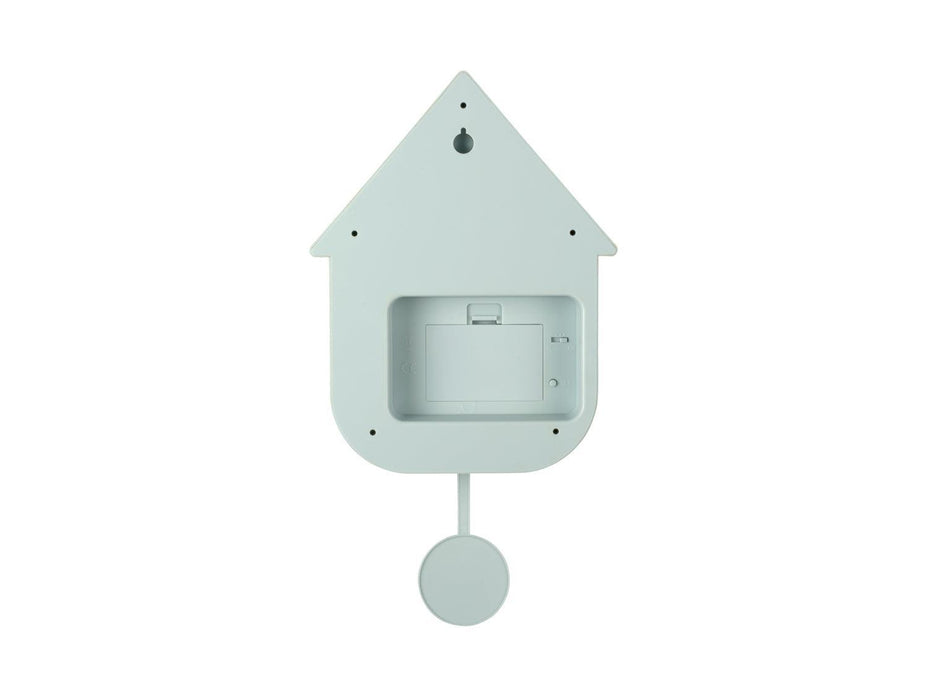 Karlsson Modern Cuckoo Wall Clock - Soft Blue