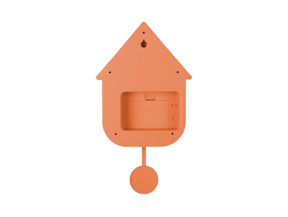 Karlsson Modern Cuckoo Wall Clock - Soft Orange | {{ collection.title }}