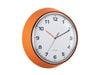 Karlsson Modern Retro Wall Clock - Bright Orange - LemonSalt