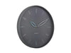 Karlsson Petals Wall Clock - Dark Grey - LemonSalt